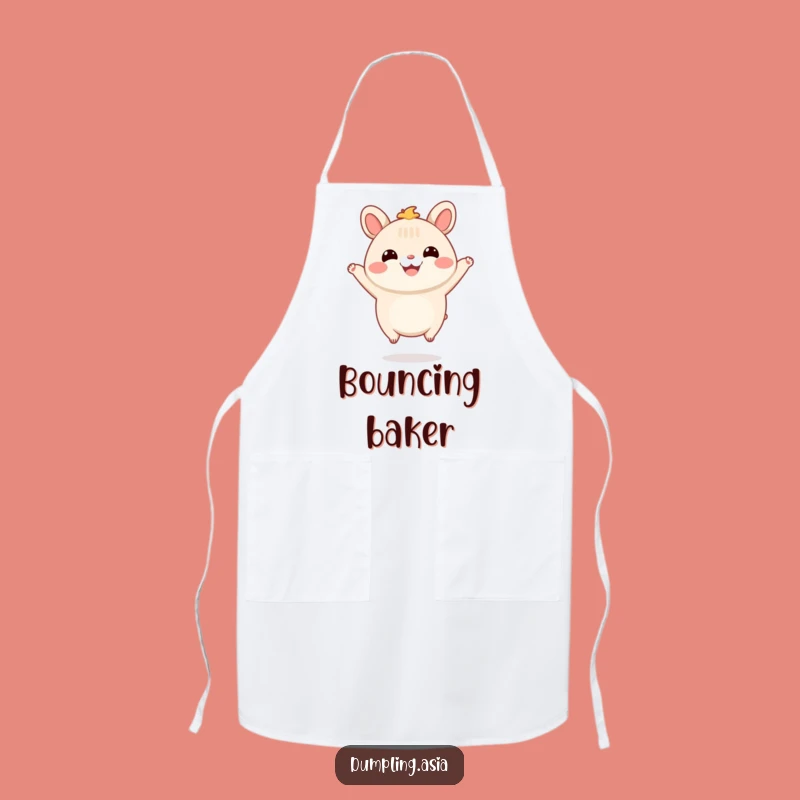 Funny Bao Bun Jump Apron: Cook with Happy Energy
