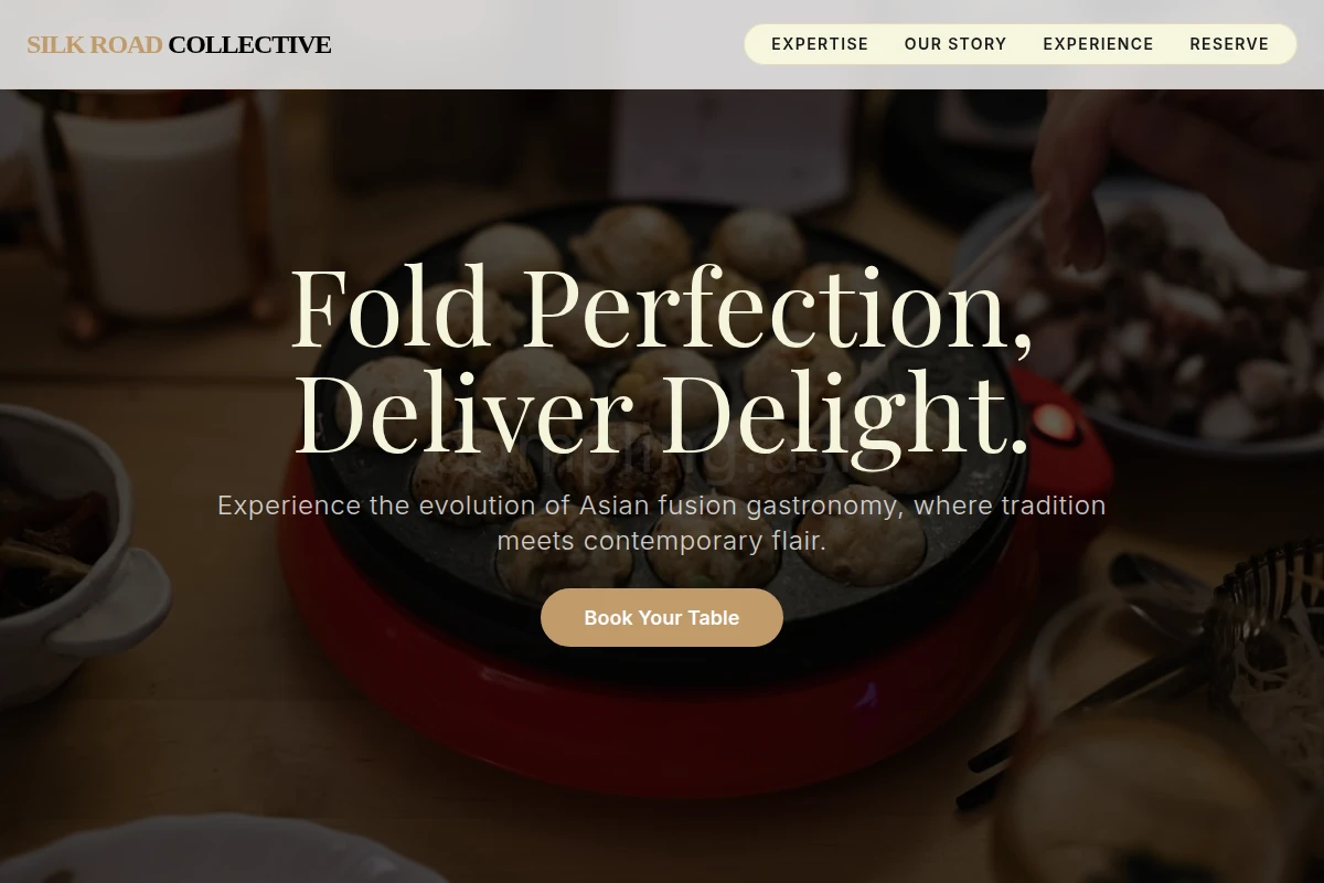 Gastronomy Asian Fusion Food