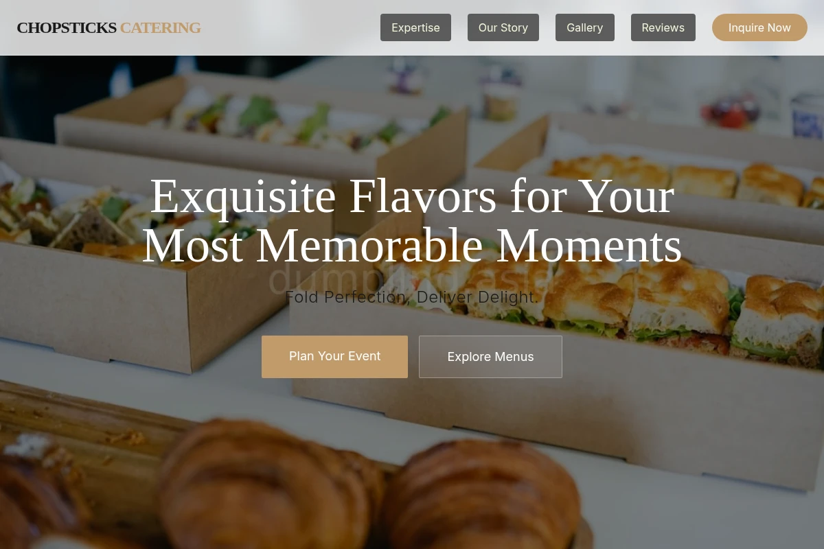 Latest Asian Fusion Food Design