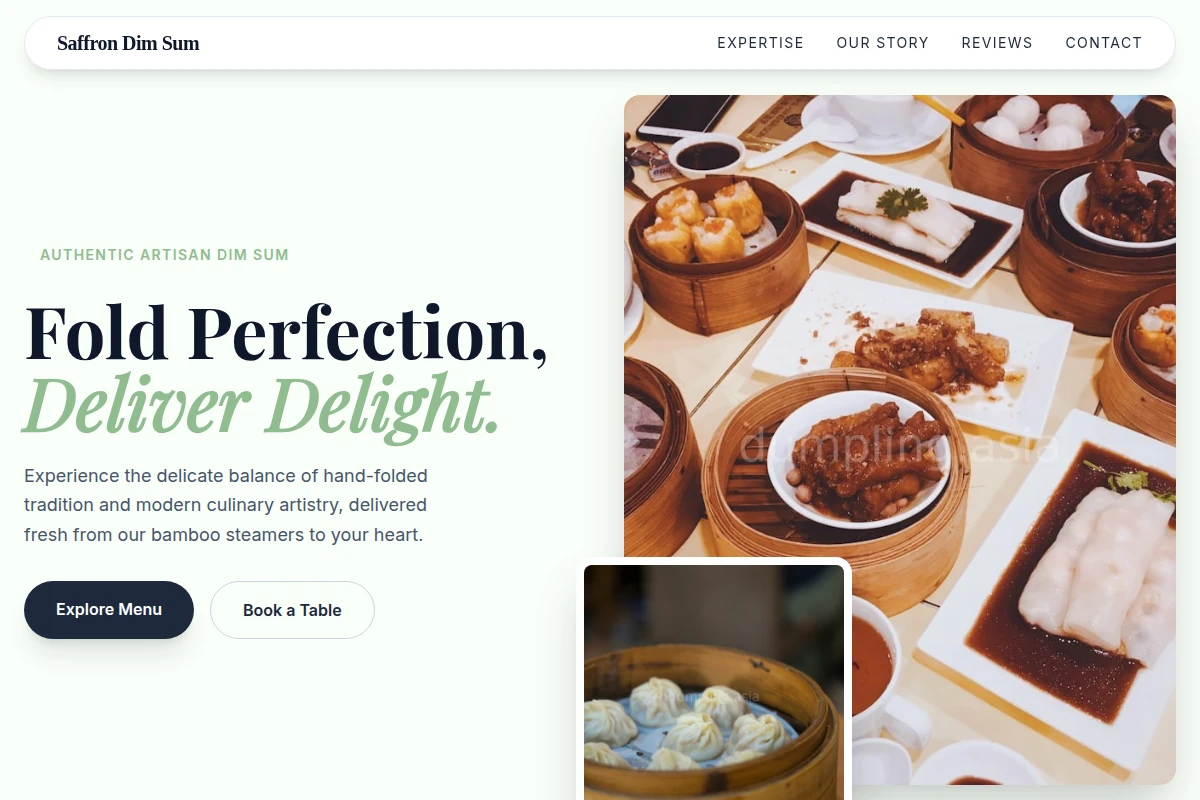 Saffron Dim Sum