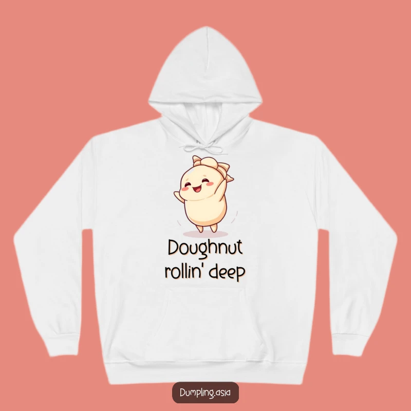 Funny Dumpling Cartwheel Hoodie: Cozy Fun for Foodie Fans