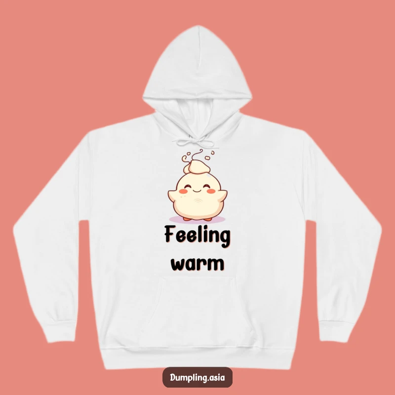 Funny Dumpling Steam Hoodie: Cozy Up with Joyful Bites