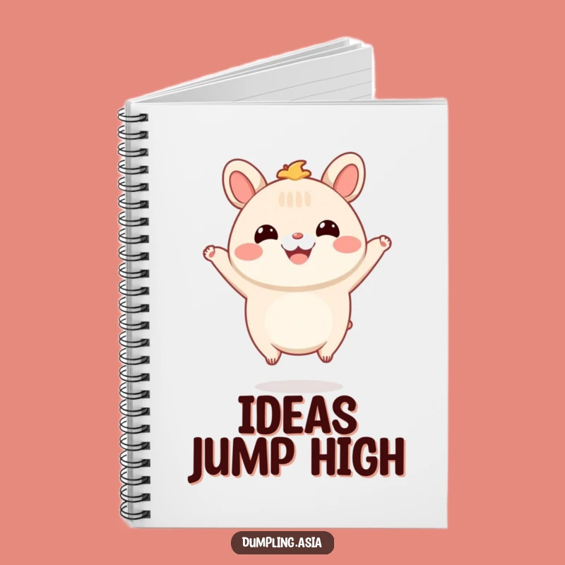 Funny Bao Bun Jump Notebook: Jot Down Happy Ideas