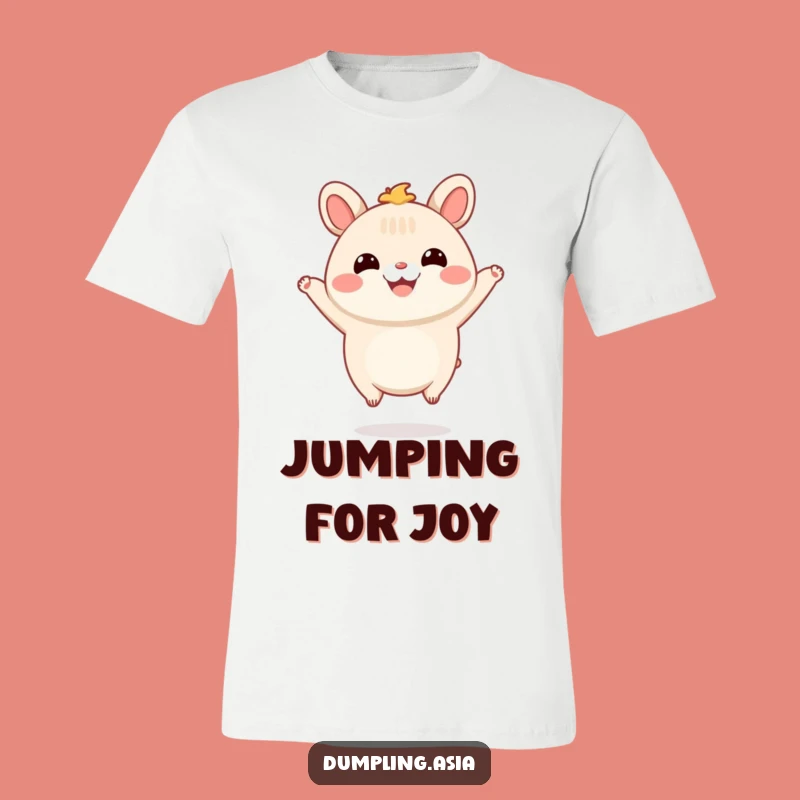 Funny Bao Bun Jump T-Shirt: Wear Your Happy Energy