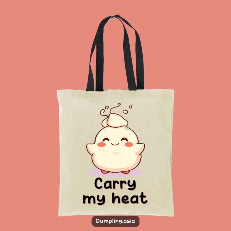 Funny Dumpling Steam Tote Bag: Carry Your Delicious Joy